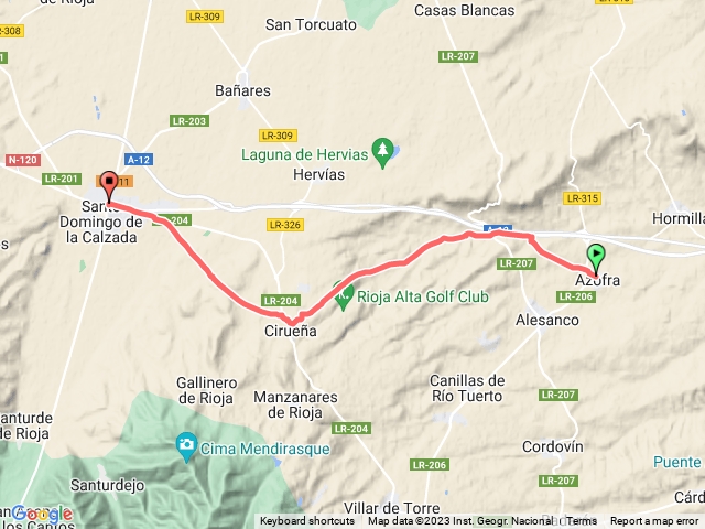 法國之路D11-Azofra → SANTO DOMINGO DE LA CALZAD