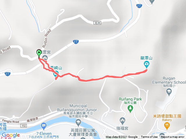 秀崎山登山步道