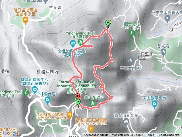 20231123小百岳集起來硬漢嶺步道(觀音山)