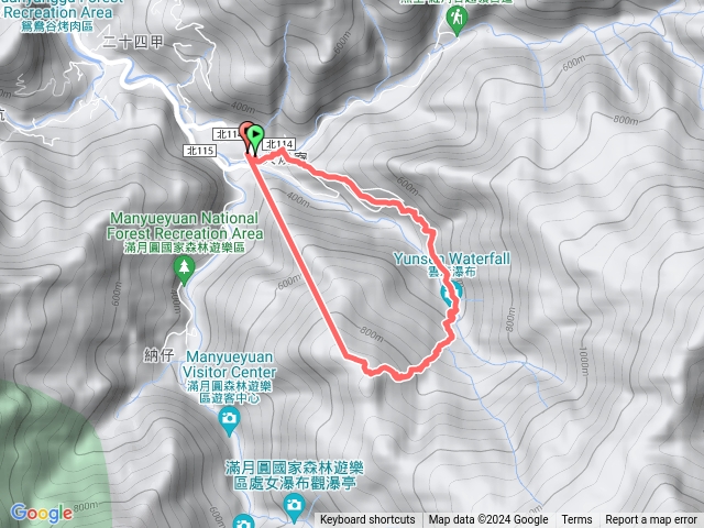 雲森三瀑連走熊空南山預覽圖