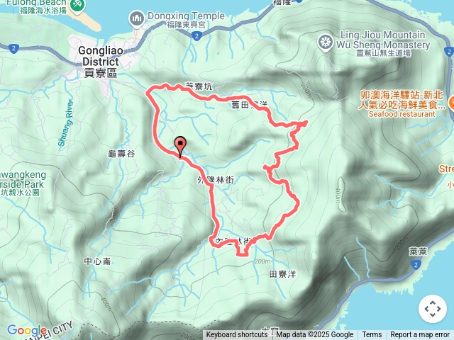 荖寮街-隆隆山腰古厝群-七星堆O型