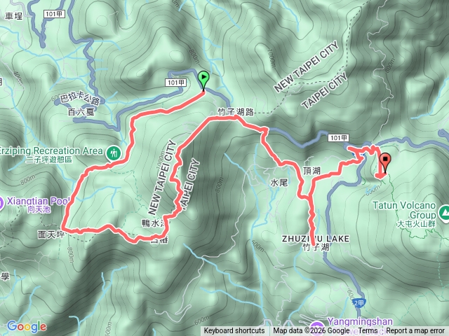 臺北大縱走第二段預覽圖