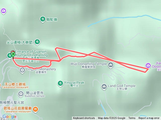 觀音山凌雲禪寺-占山