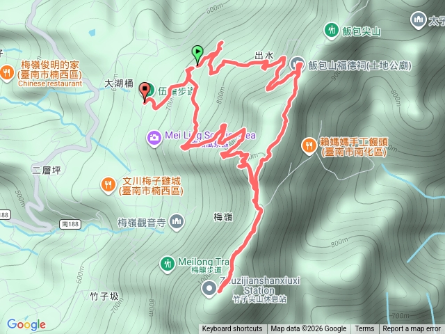 伍龍步道、梅峰，梅峰古道