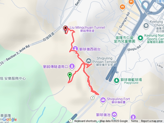 劉銘傳隧道預覽圖