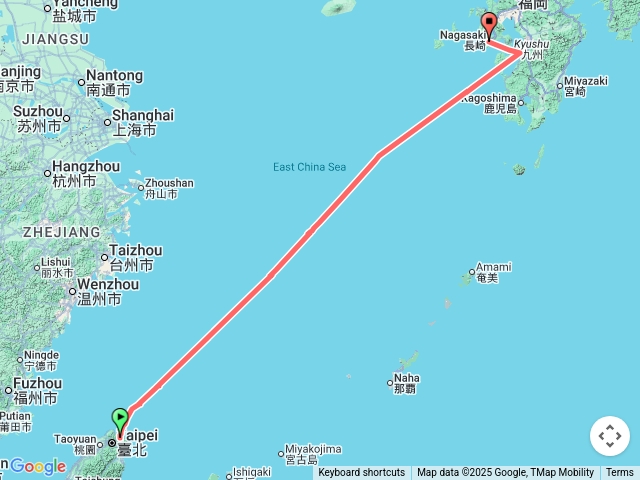 2025.06.1506.17基隆港往日本長崎軌跡