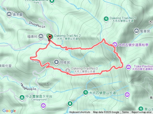 大坑二號上三號下