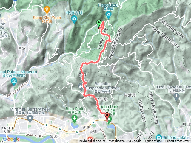 台北大縱走第四段