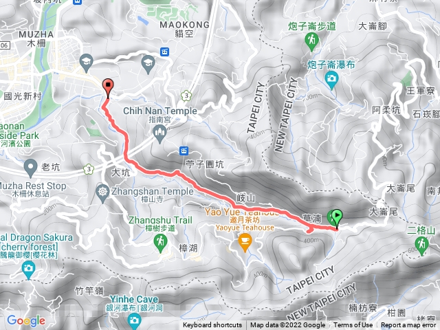 貓空下山