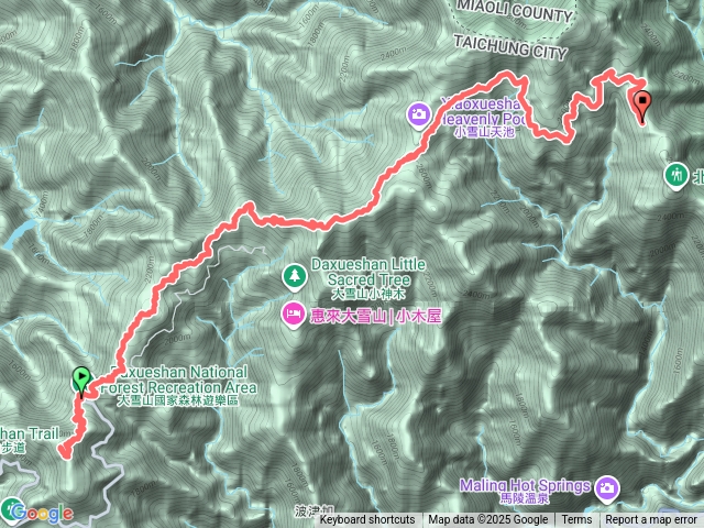 2025-11-22_大雪山森林遊樂區走北三錐山（第一天）預覽圖