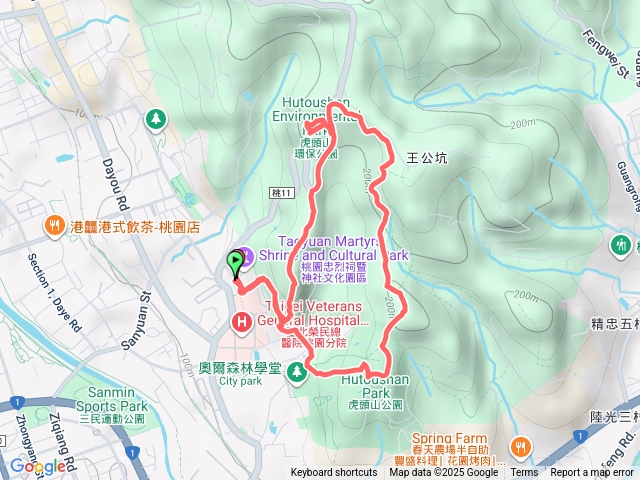 桃園 虎頭山O型