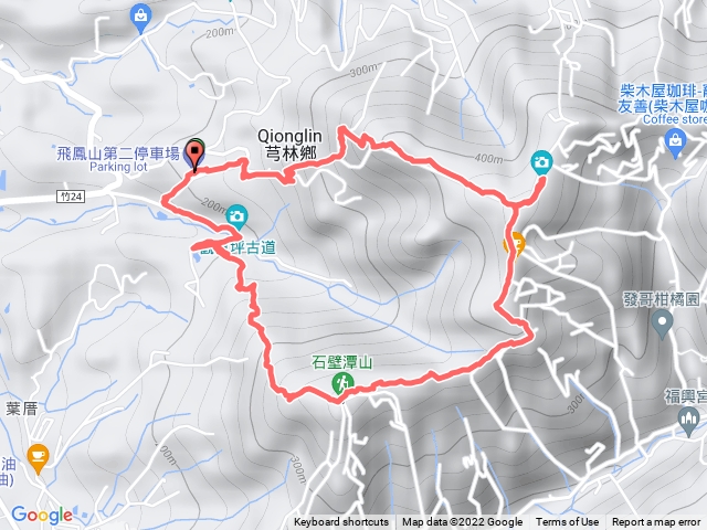 飛鳳山、觀日坪古道