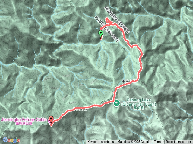 202504 拉庫音溪山屋至世新谷