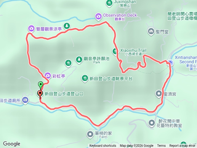 新田登山步道預覽圖