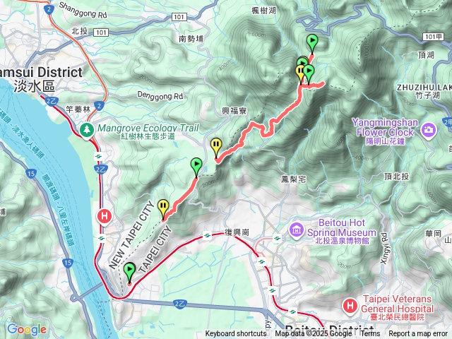 二子坪大屯西峰