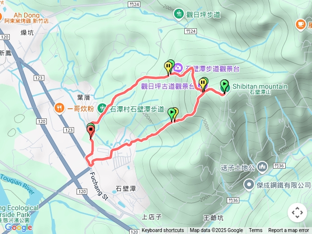 石壁潭步道.石壁潭山
