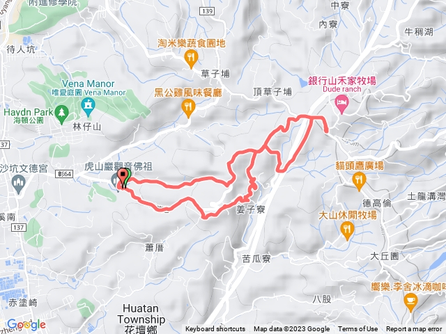 虎山巖-姜子寮山-139縣道O型縱走