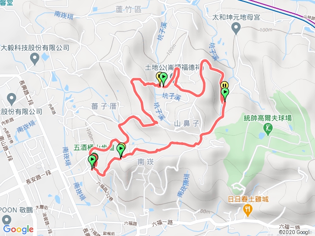  桃園蘆竹 - 五酒桶山步道、海山之路、知性步道、六福小徑