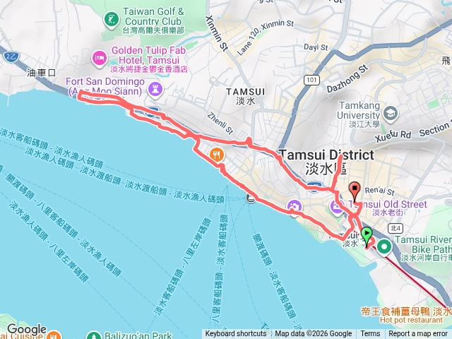 淡水黃金海岸預覽圖