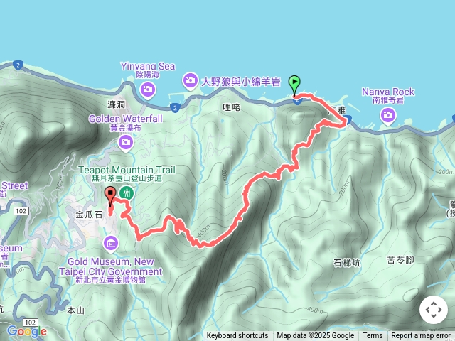 半平溪底→劍龍稜→555峰預覽圖