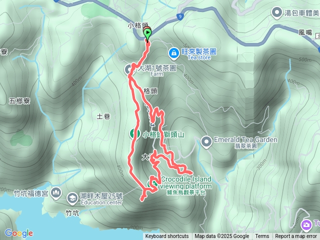 小格頭獅子頭山步道-鱷魚島