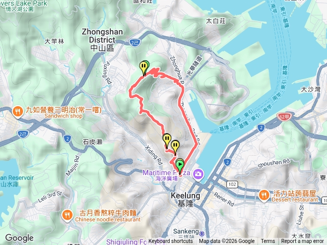 基隆地標五峰連走.大德山.九華山.龍鳳山.預覽圖