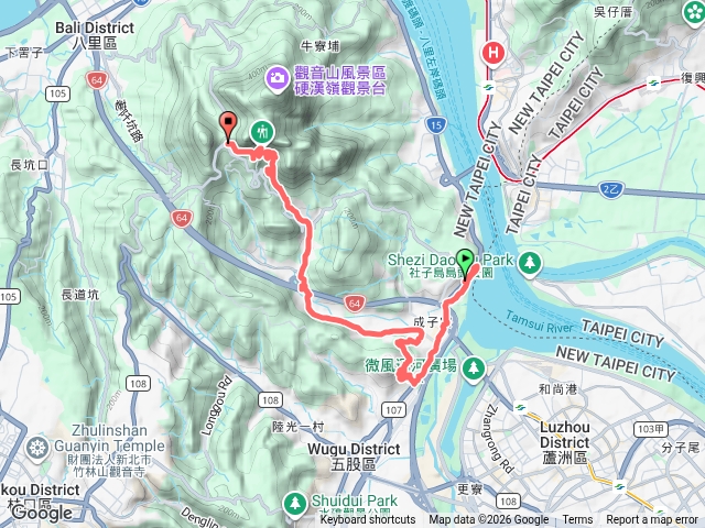 2026-07-06觀音山福隆山步道4寺巡訪楞嚴閣觀音山遊客中心