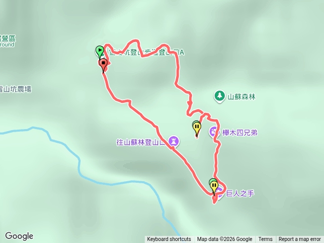 台中和平區雪山坑步道