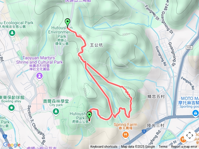 虎頭山關帝廟8字繞