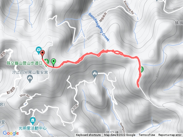 四分尾-耳空龜山