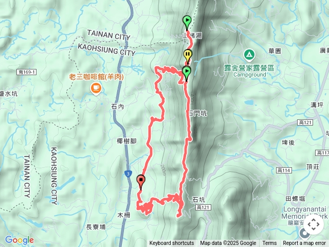 內門吊橋，長青嶺，鐘樓