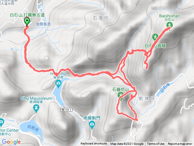 白石山+石龜坑山