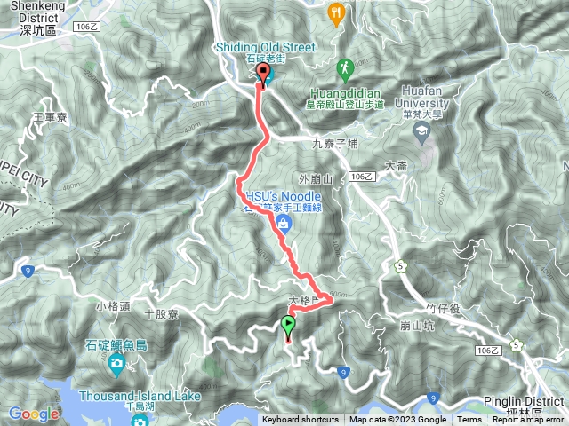 水底寮、四分子古道、烏塗窟