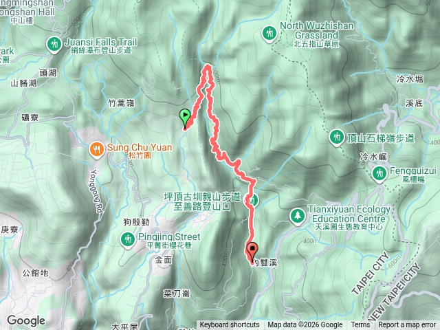 琳-內寮古道-內雙溪古道-登峰圳-坪頂古圳步道預覽圖