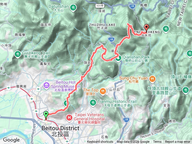 奇哩岸到冷水坑預覽圖