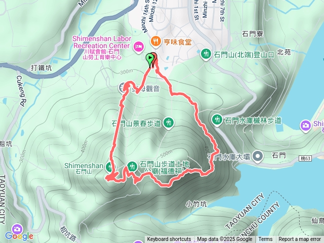 桃園市石門山觀音步道