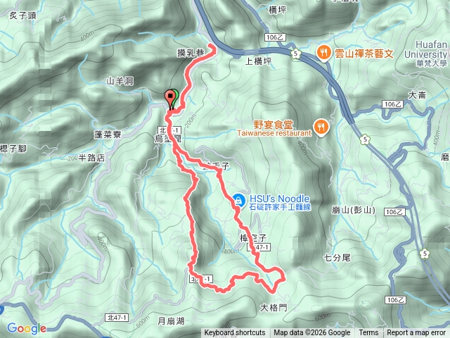 20260112月扇湖山&四分子古道O走+烏塗溪步道預覽圖