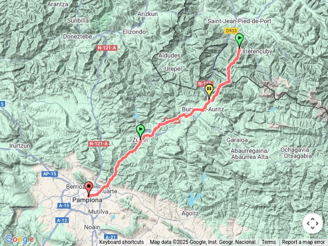 Camino：ZubiritoPamplona