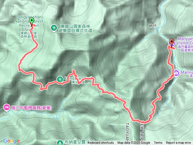2025.10.04東滿步道（東眼山to滿月圓）