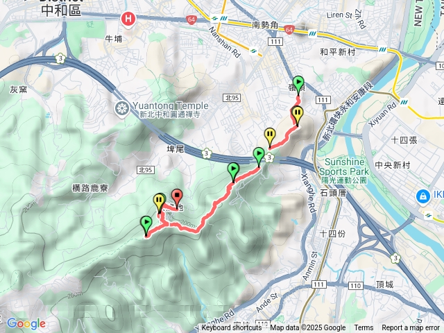 外挖子山到洪爐地