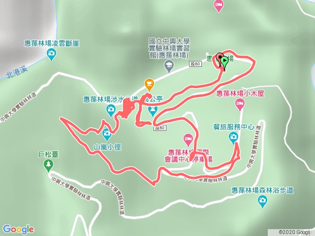 惠蓀林場山嵐小徑O型走