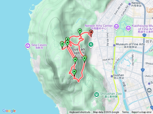 南北柴山串走.龍泉寺起點