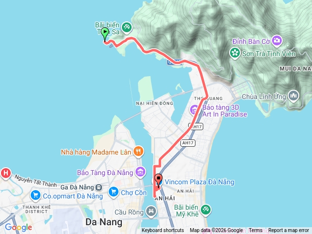 2026.03.10領航星號郵輪越南峴港〔仙沙港〕免費的接駁巴士到越南峴港VincomLIZDVi