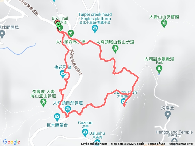 大崙頭山（太陽廣場進o型）