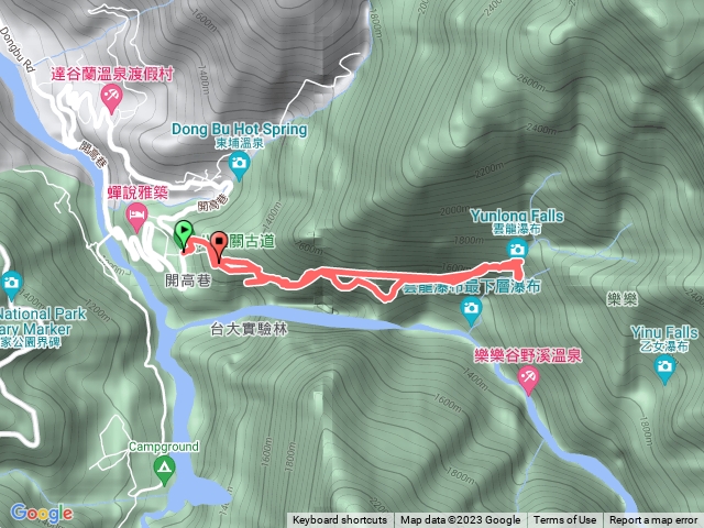20230101 [親子]八通關雲龍瀑布來回(1.5hr瀑布大休)