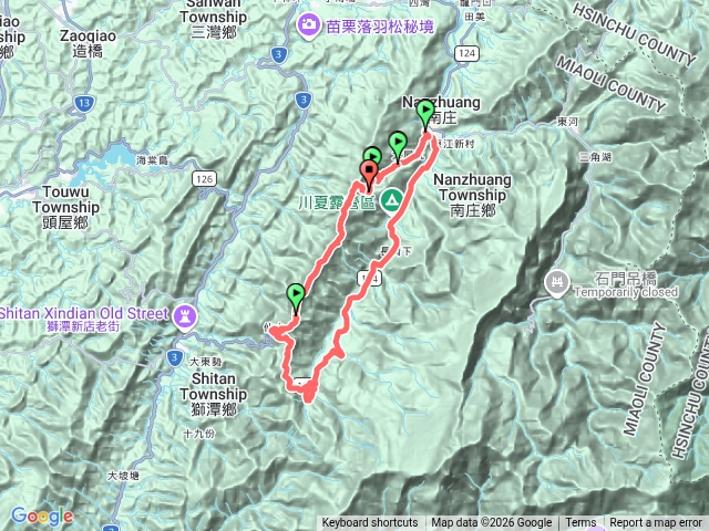 神仙縱走/神桌山至仙山/腳踏車接駁