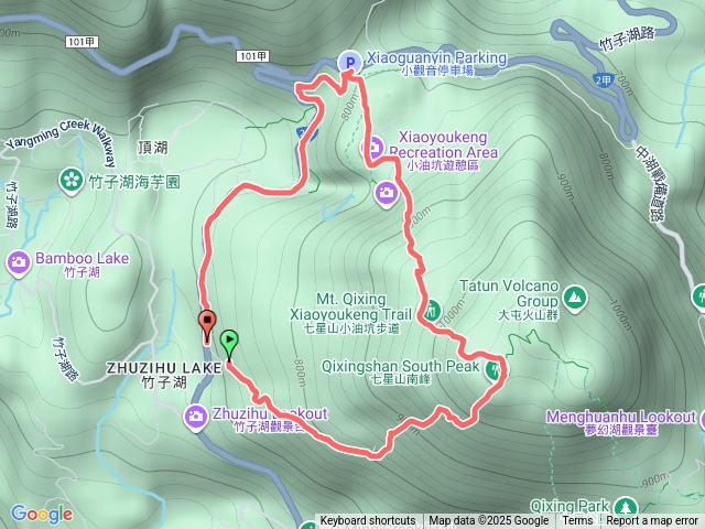 金露山上七星南峰下小油坑O形