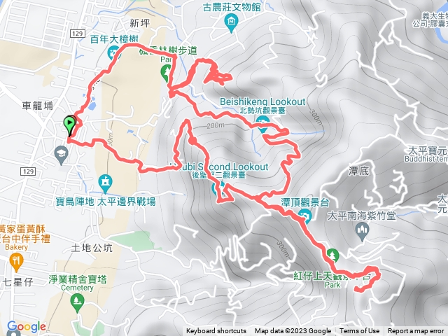2023-02-28_09-31-22 北勢坑步道走車籠山、番子路山
