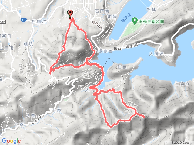 石門山-石牛山-8字形健走