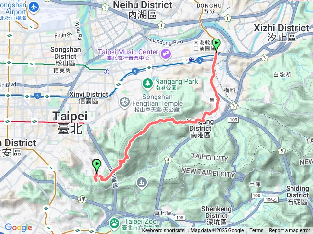 臺北大縱走第六段-拇指山